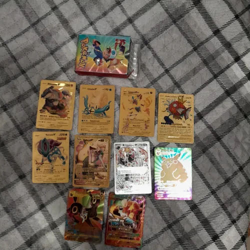 Cartas POKÉMON (todas 10 + caixinha)