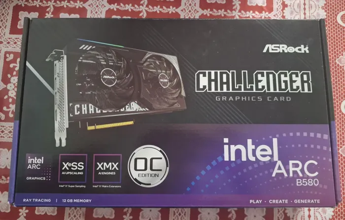 Placa de video Intel Arc b580 12 gigas 