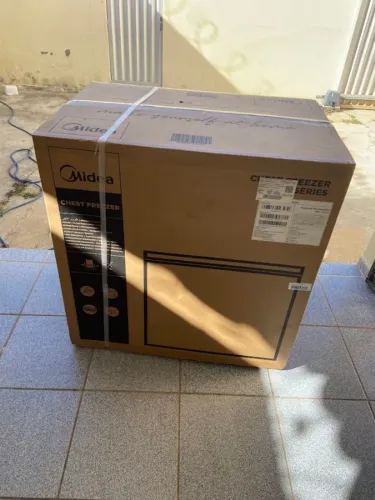 Freezer Horizontal Midea 198L Inverter Bivolt