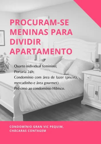 ALUGUEL DE QUARTO PARA MOÇAS