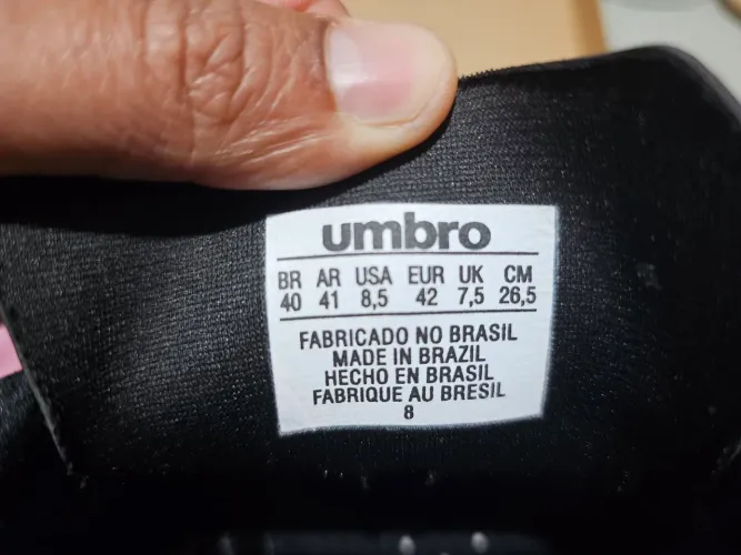 Chuteira futsal UMBRO PRO 5 BUMP Club n°40