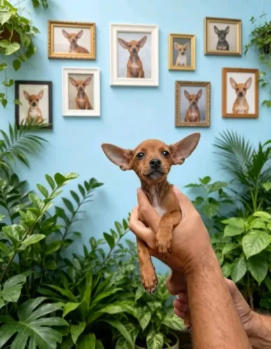 Mini Pinscher saudável