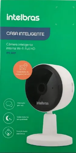 Câmera Intelbras IM1 Full HD 2MP Alerta Movimento Wifi