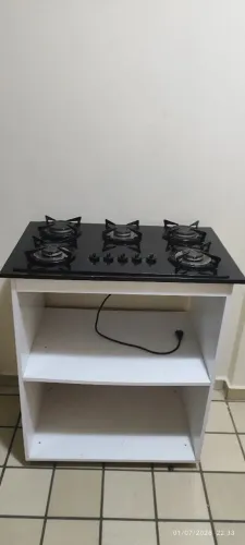Balcão com cooktop