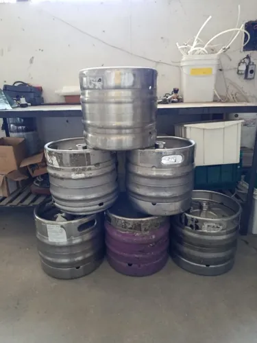6 Barris de Inox 30L