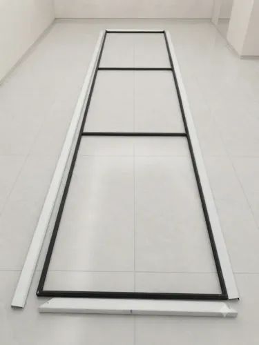 Estrutura metalon para banner plotagem / fachada de comércio / loja - 380 x 90 cm
