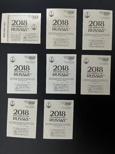 Figurinhas (RESERVADO) | Seleção brasileira | Copa do mundo de 2018