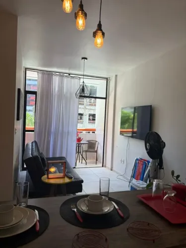 Quarto e sala Ponta Verde