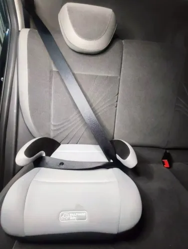 Assento De Elevação Para Carro Multikids Baby 22-36Kg Cinza