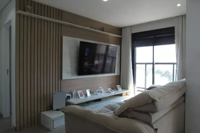 Apartamento à venda no Point Vila Yara | 79m² | 2 Dormitórios | 1 Suíte | 2 Vagas | Mobili