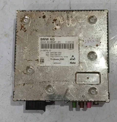 Módulo De Tv Digital Bmw 750i V8 2012 / 9248591   