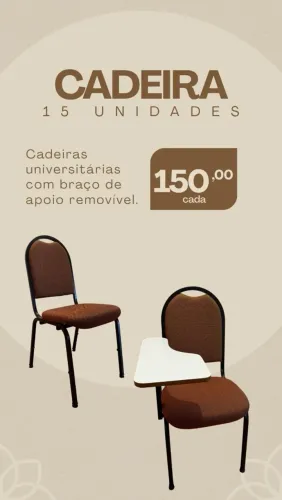 Cadeiras universitárias