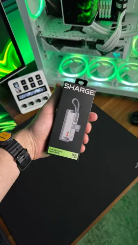 SHARGE Flow Mini Go - Power Bank 5800mAh 22,5W - Azul