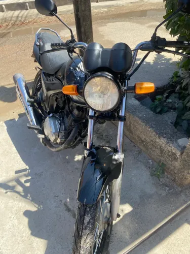 Honda Fan Preta - Econômica e Pronta para Rodar
