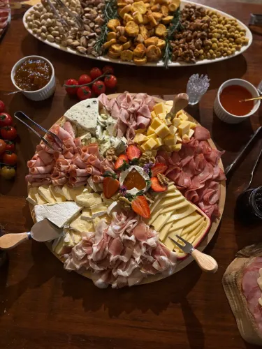Mesa de frios para festas
