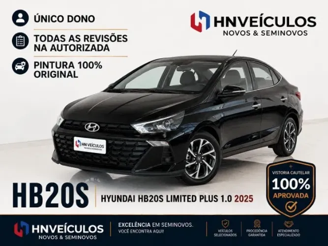 Hyundai HB20S Limited Plus 1.0 Flex 12V Mec. 2025