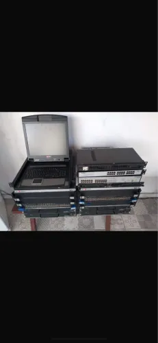 Rack LCD Console + switches