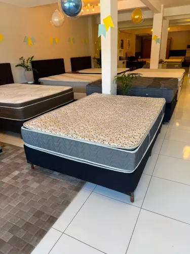 Cama box Casal SANKO SEMINOVA TOP - ENTREGO