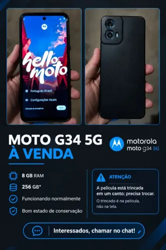 Vendo moto g34 5g