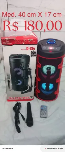 Caixa de som Bluetooth média