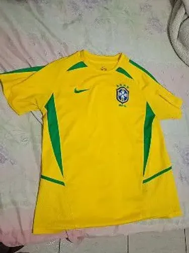 Camisa do Brasil Retro 2002 tamanho GG