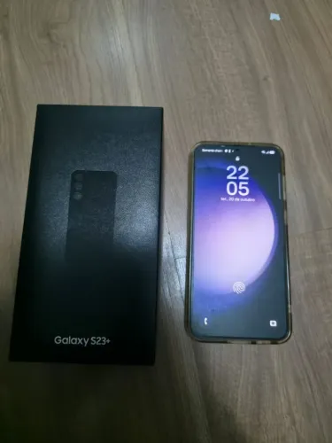 Samsung Galaxy S23+ 512GB com película, capinha e caixa