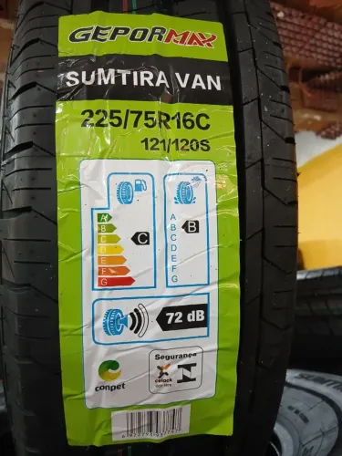 Queima de Estoque! Pneu de Carga 225/75/16C 10 Lonas 121/120S 