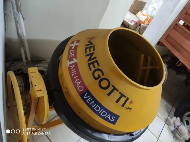 Betoneira 400L Prime Motor 2CV 220V Menegotti.