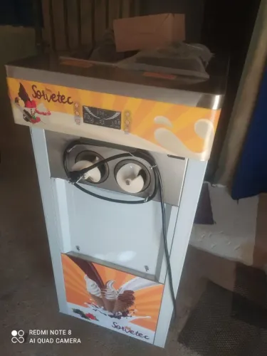 Máquina Sorvete Expresso Sorvetec BQL-825B-Y 3 Bicos 220V Nova Sem Uso