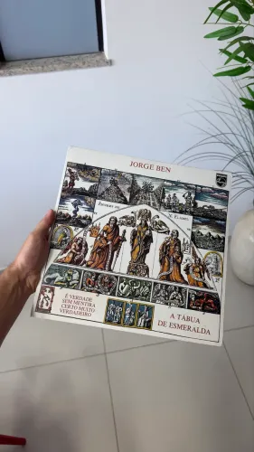 Disco de vinil LP Jorge Ben - Tábua de Esmeralda - Polysom