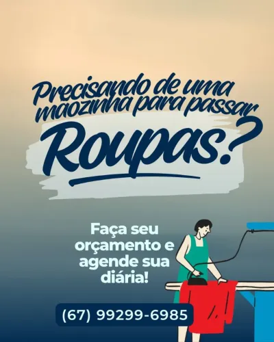 SERVIÇO DE PASSADEIRA.