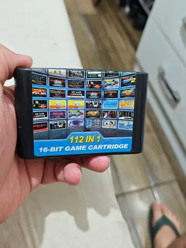 112 jogos em 1 megadrive