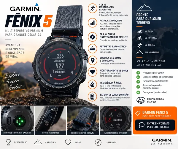 GARMIN FÊNIX 5