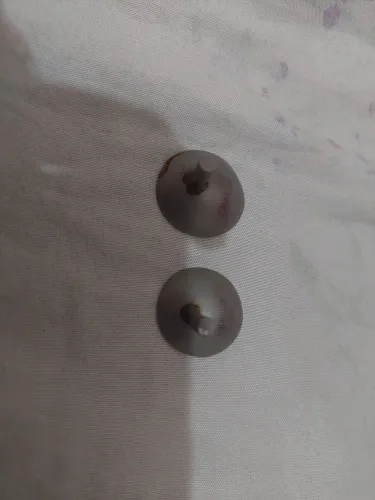 Lente ocular em inox com aste removível autoclavavel
