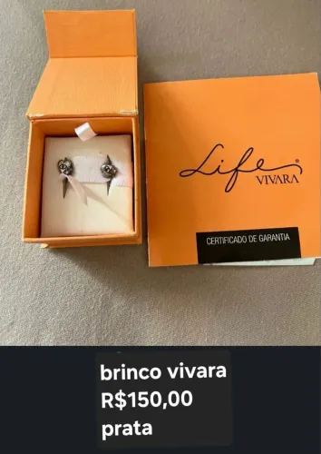 Brinco vivara lindo