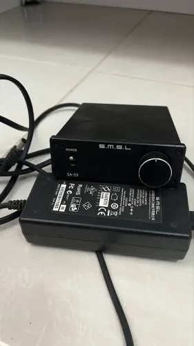 Amplificador SMSL SA-S3 fonte original receiver potência Diy