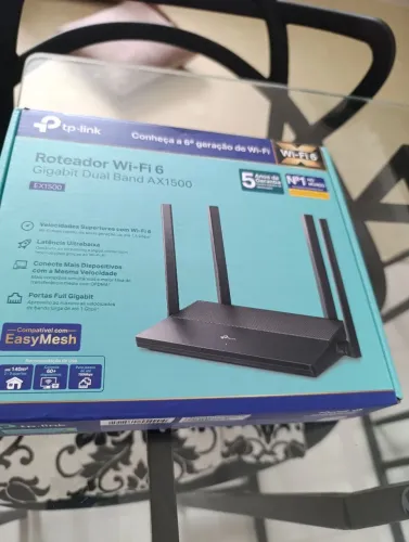 Roteador TP-Link Gigabyte Dual Band AX 1500