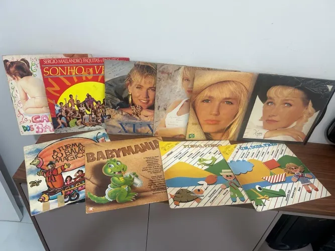 Disco de vinil infantil 