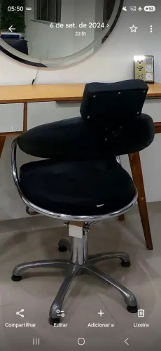 Cadeira para cabeleireiro Futurama