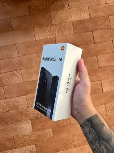 Xiaomi redmi note 14 256gb lacrado - entrego na sua casa