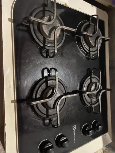 fogão cooktop 4 bocas