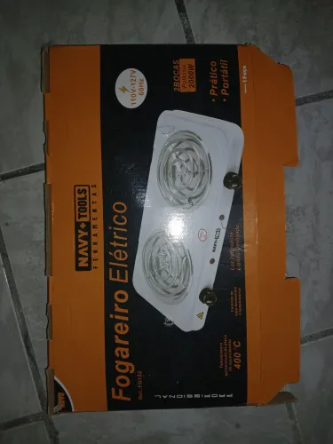 Fogão elétrico 2 bocas
