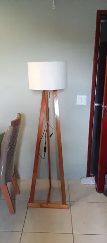 Abajur de quarto e sala (rústico)