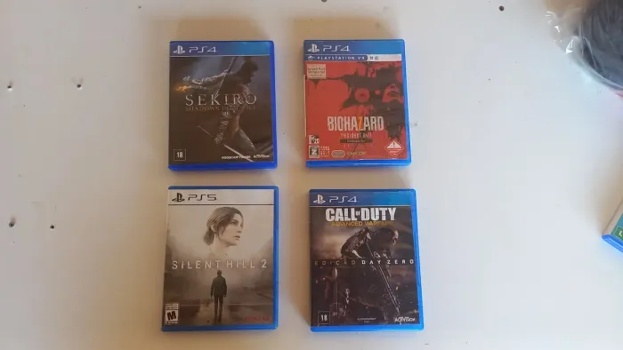 Lote de Jogos Ps4/Ps5