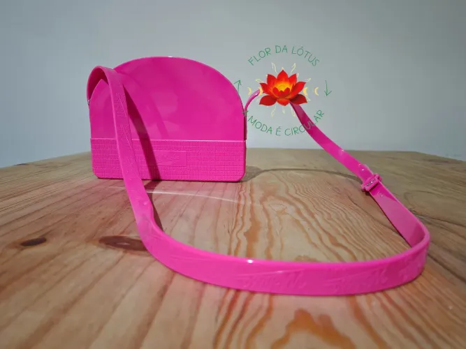 Bolsa Rosa Pink Alça Transversal Melissa Sun