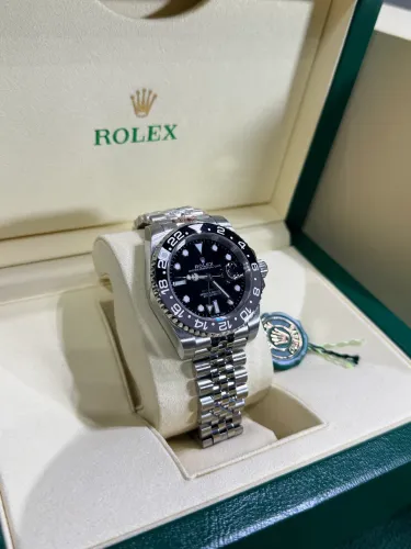 Plus A+  relogio ROLEX GMT MASTER II BRUCE WAYNE AUTOMATICO