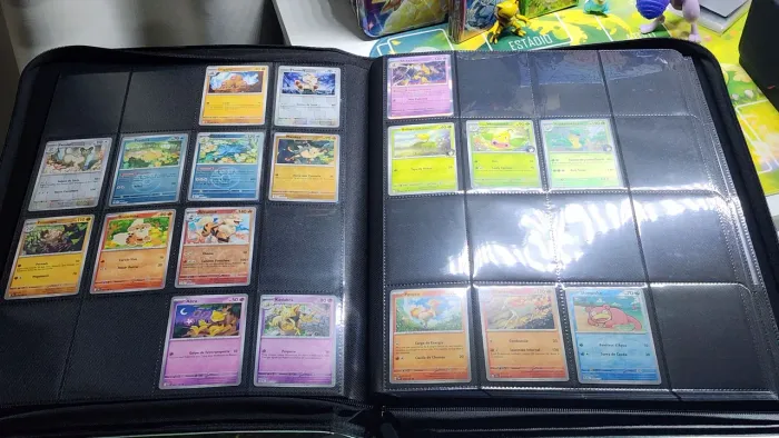 Pasta fichário Binder para 1024 cards TCG (Pokémon, Magic, Yu-gi-oh)