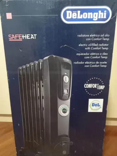 Chega de passar frio! Aquecedor elétrico a óleo 1500w DeLonghi