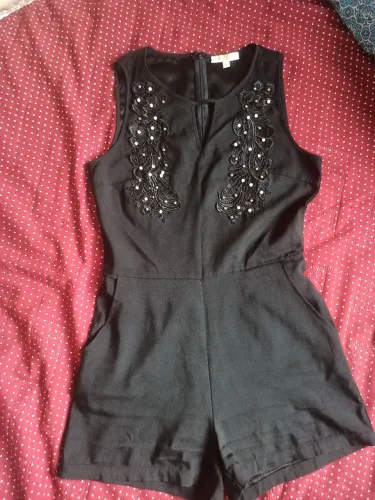 Desapego macaquinho preto tam P
