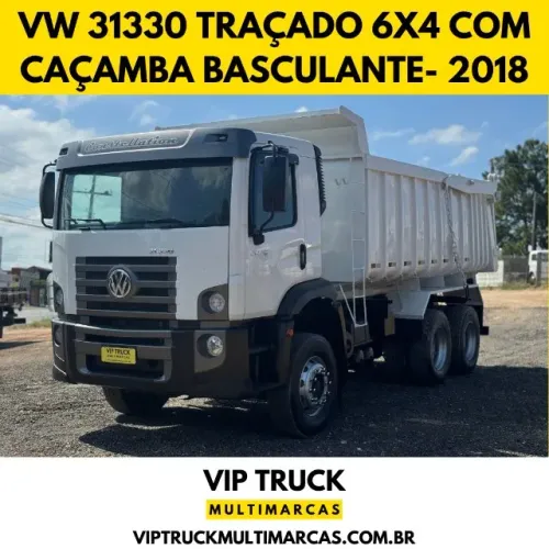Volkswagen VW 31330 Constellation Traçado 6x4 com caçamba basculante